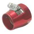 Speed Fx Speed FX 590006RED -6 AN Hose Socket End Fitting with Clamp; Red S73-590006RED